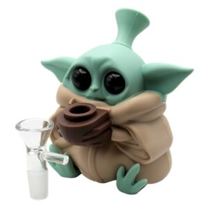 Baby Yoda Grogu Water Pipe
