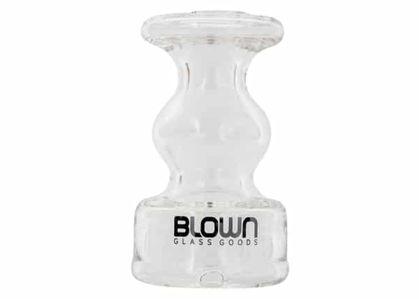 Blown Glass Puffco Peak Dry Attachment - Apex