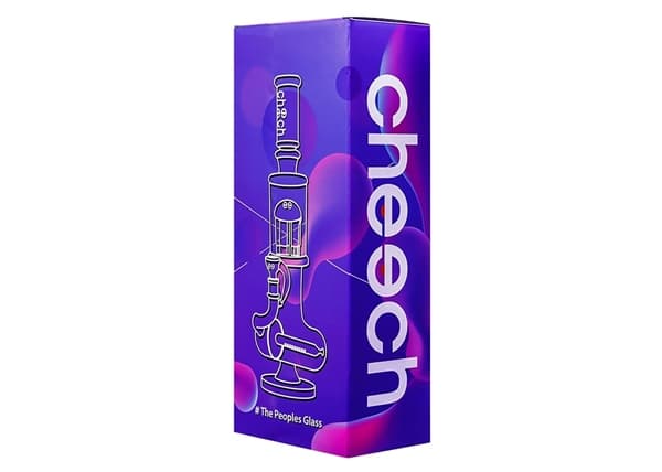 18" Cheech Inline Water Pipe with Tree Perk