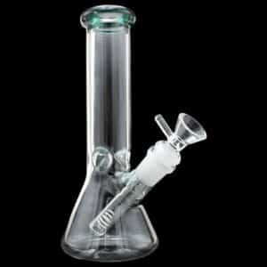 8" Color Rim Beaker Water Pipe