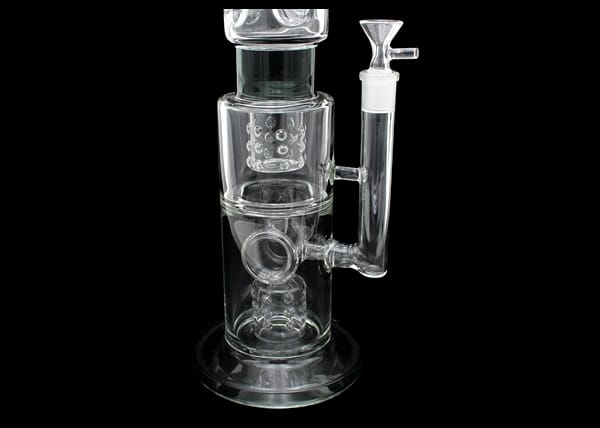 18" Donut Vortex Perk Icer Rim Water Pipe