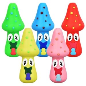10ct 3" Enchanted Mushroom Hand Pipe Assortment
