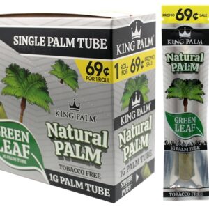 King Palm 1g Palm Tubes – Natural Palm 30pk
