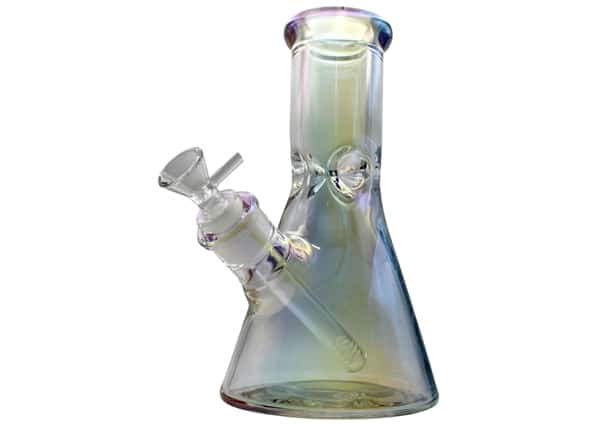 8" Prismatic Beaker Water Pipe