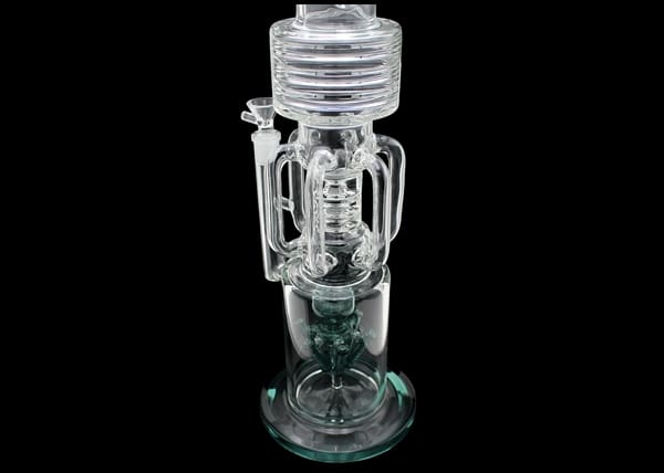 20" Sprinkler Perk 6-Arm Recycler Water Pipe