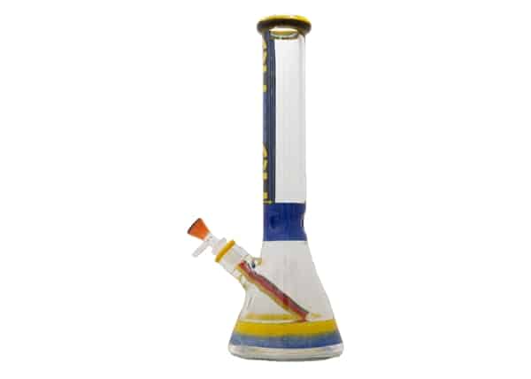 16" Cheech Take Me Back in Time Retro Beaker Water Pipe