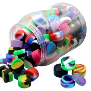 5ml Silicone Stash Jar Assortment 100pk