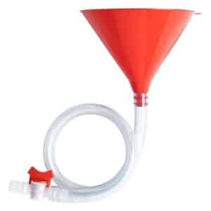 5ct Single Beer Bong Funnel with Valve
