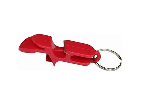10ct Shotgun Beer Tool Keychain Bottle Opener