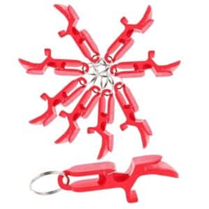 10ct Shotgun Beer Tool Keychain Bottle Opener