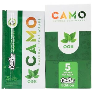 Afghan Hemp Camo Self-Rolling Natural Leaf Wraps – OGK