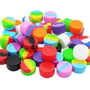 100ct 5ml Silicone Wax Container Assortment