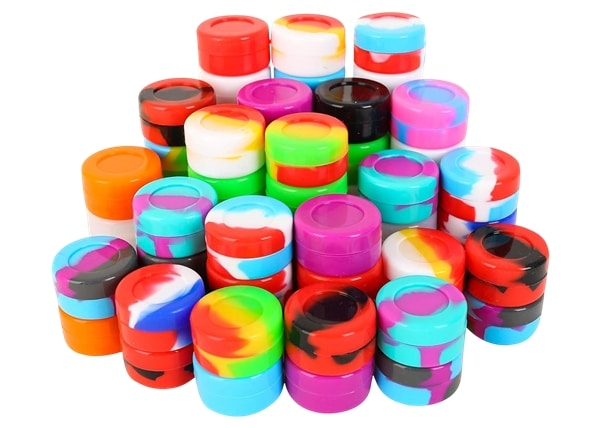 100ct 5ml Silicone Wax Container Assortment