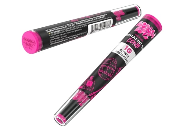 Bodega Boyz 1.0g Ceramic Tip Cones 50pk