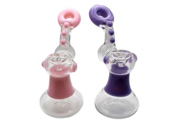 2ct 7" Donut Vortex Marble Bubbler