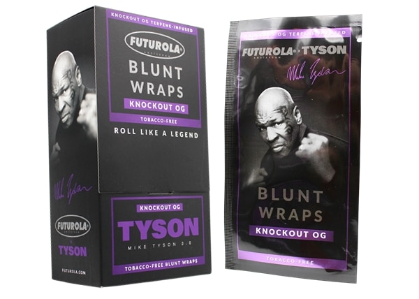 Futurola X Tyson Tobacco Free Blunt Wraps - Knockout OG
