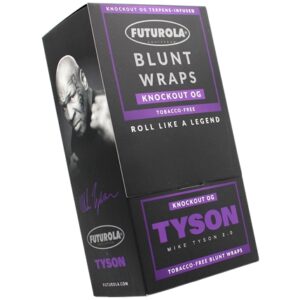 Futurola X Tyson Tobacco Free Blunt Wraps - Knockout OG